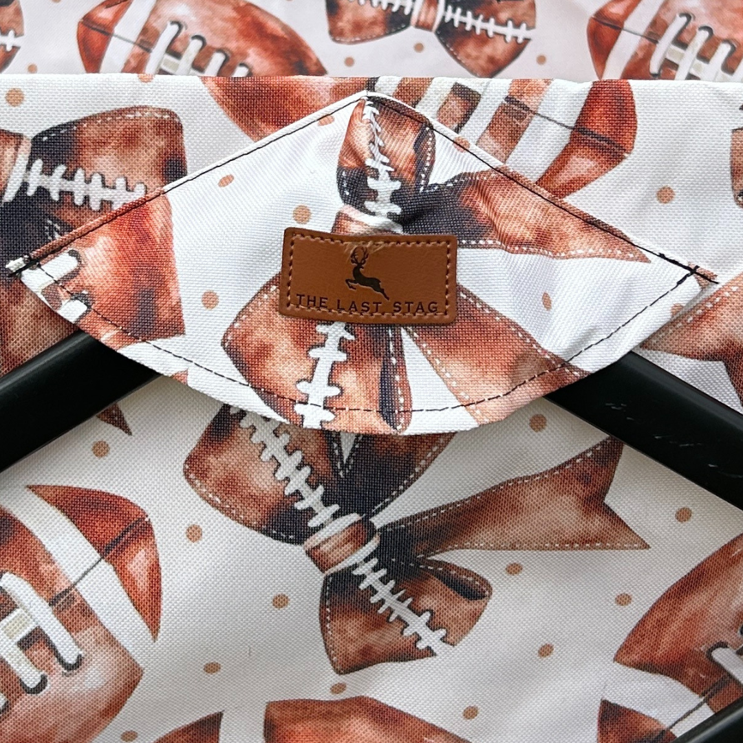 Footballs & Bows - Tailgate Wagon [INSERT]