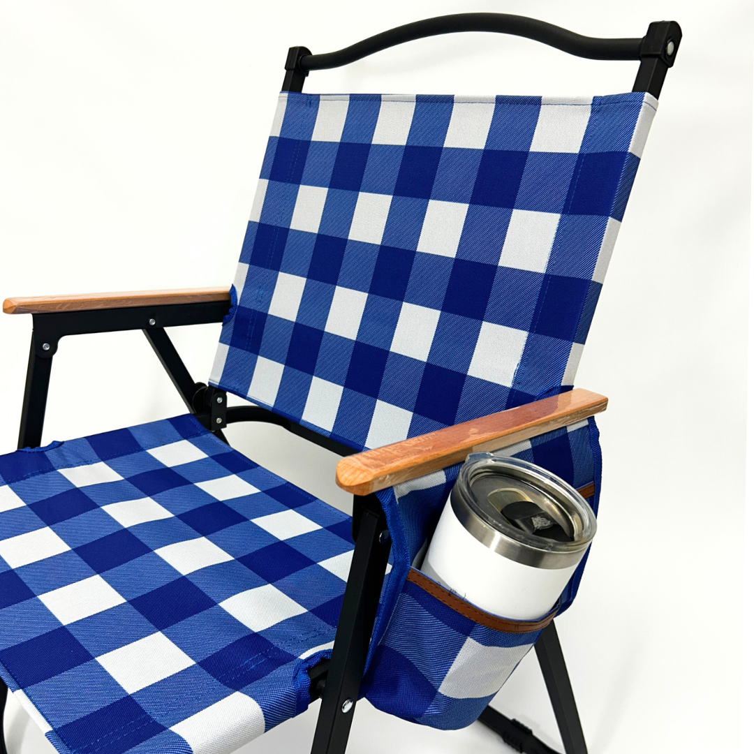 Blue Buffalo Folding Lawn Chair