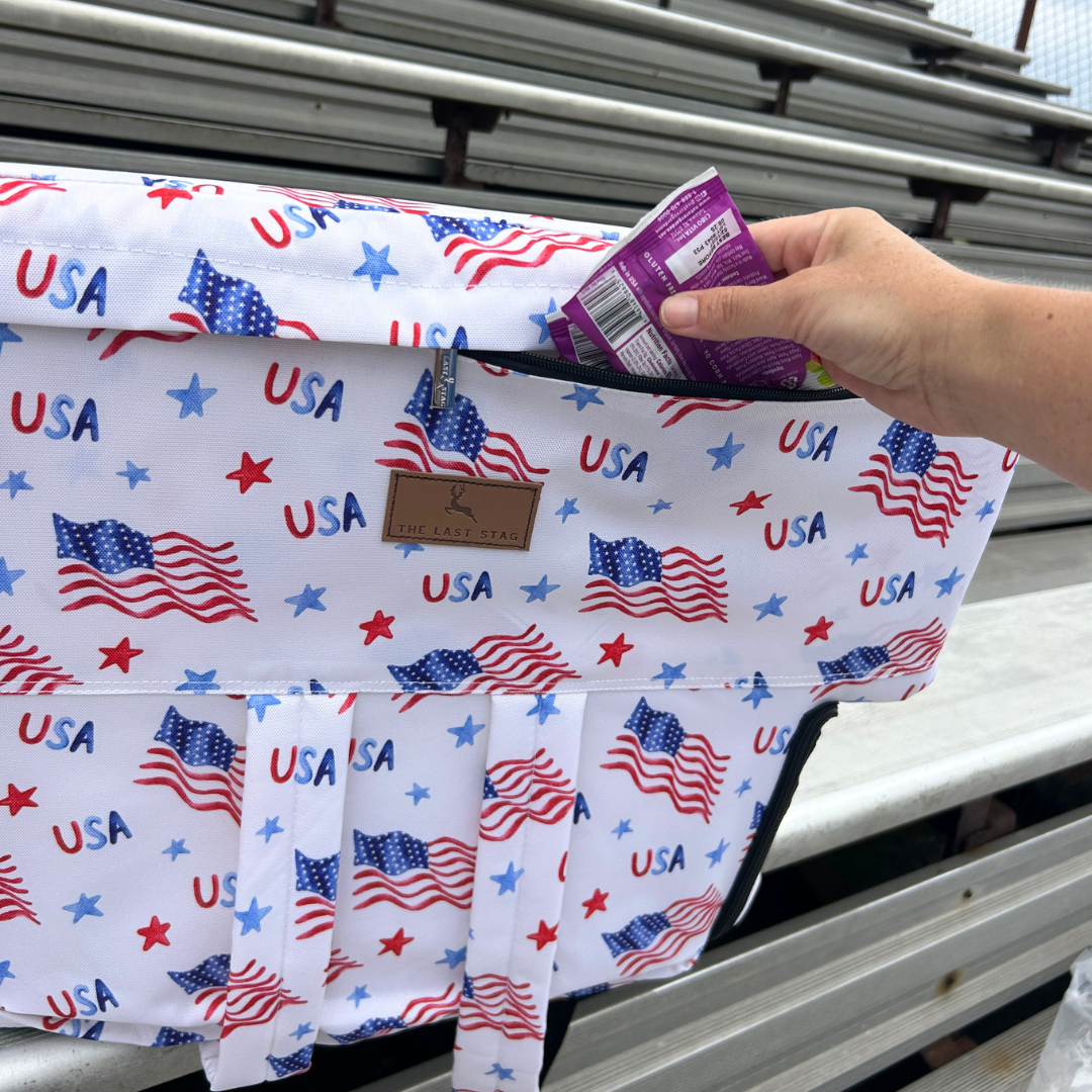 Team USA 23" Stadium Seat with Armrests