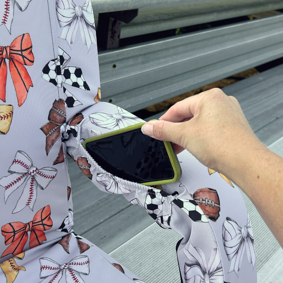 Miss Athlete 23" Stadium Seat with Armrests