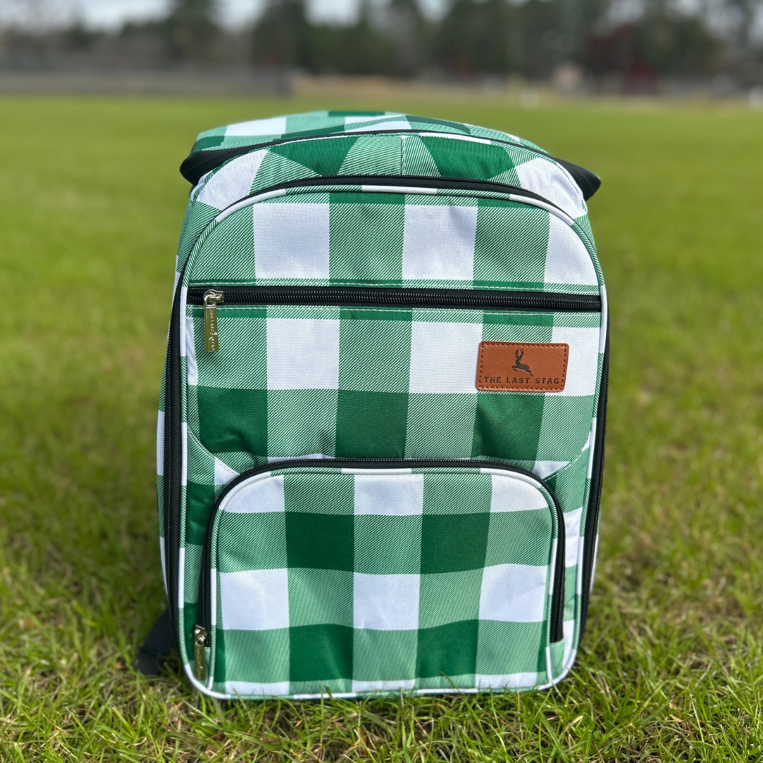 Green Buffalo Backpack Cooler