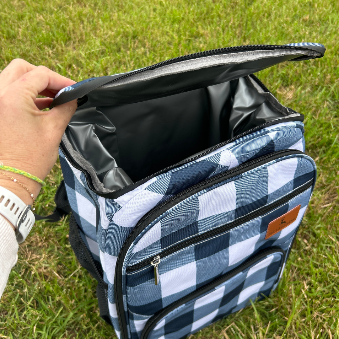 Navy Buffalo Backpack Cooler