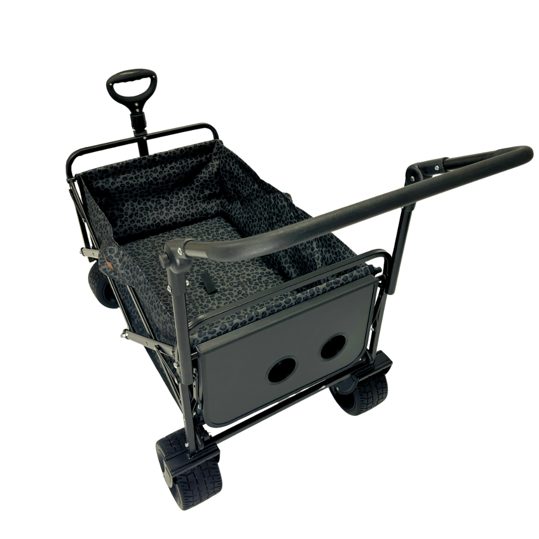 Black Leopard Stroller Wagon