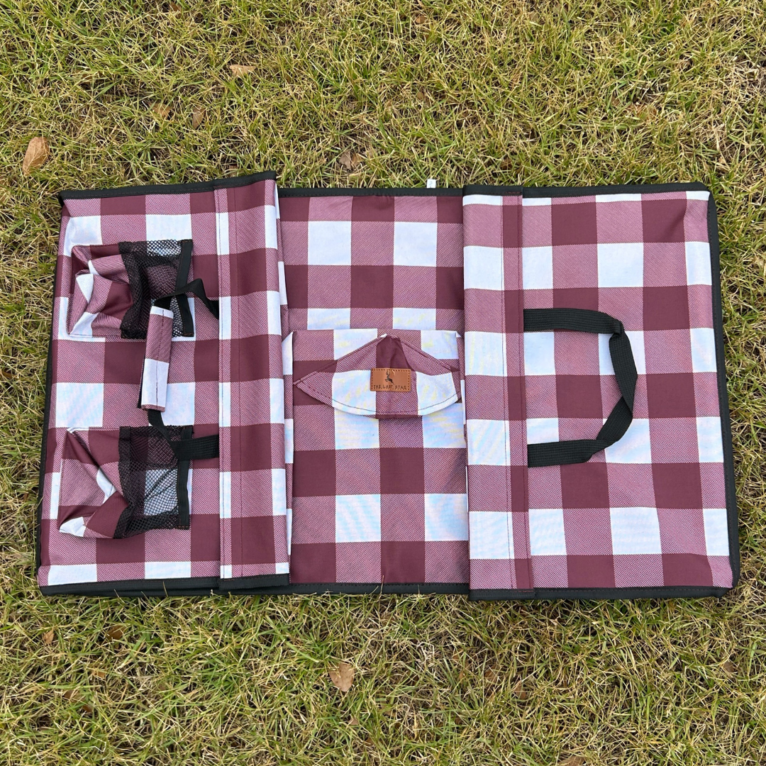 Maroon Buffalo Stroller Wagon