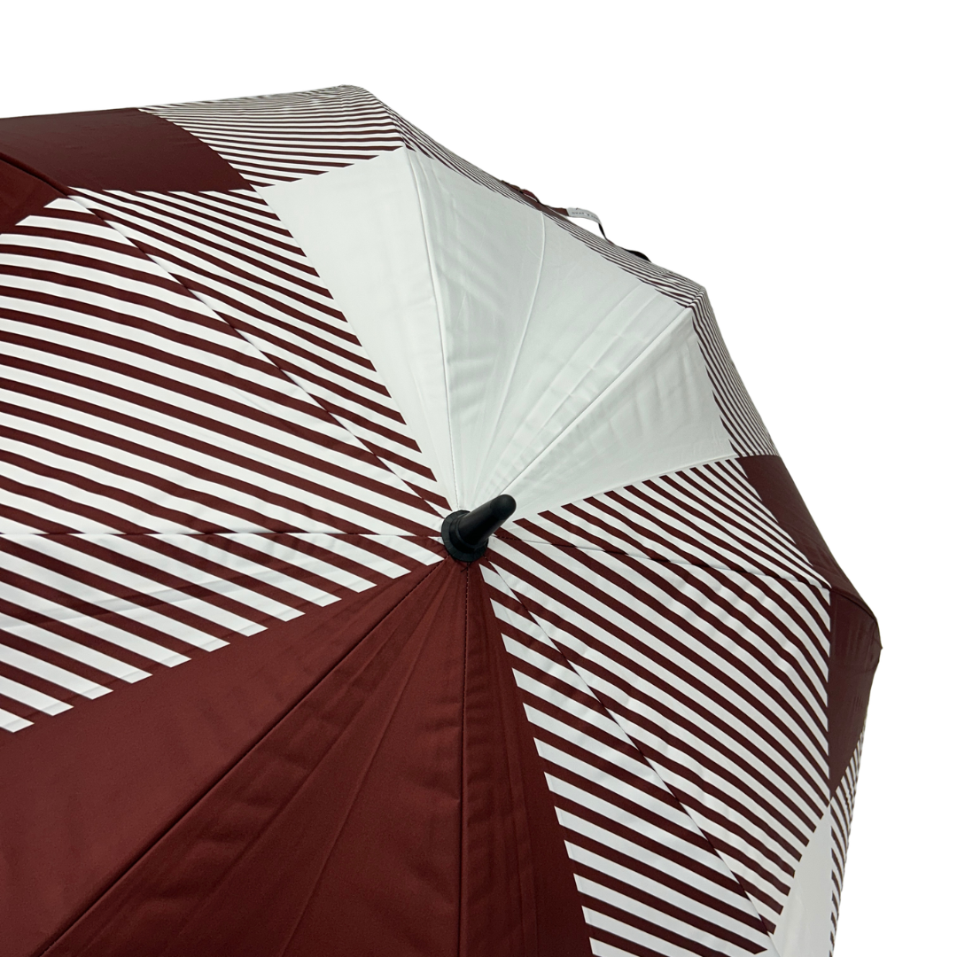 Maroon Buffalo - UPF 50+ Large Golf Umbrella