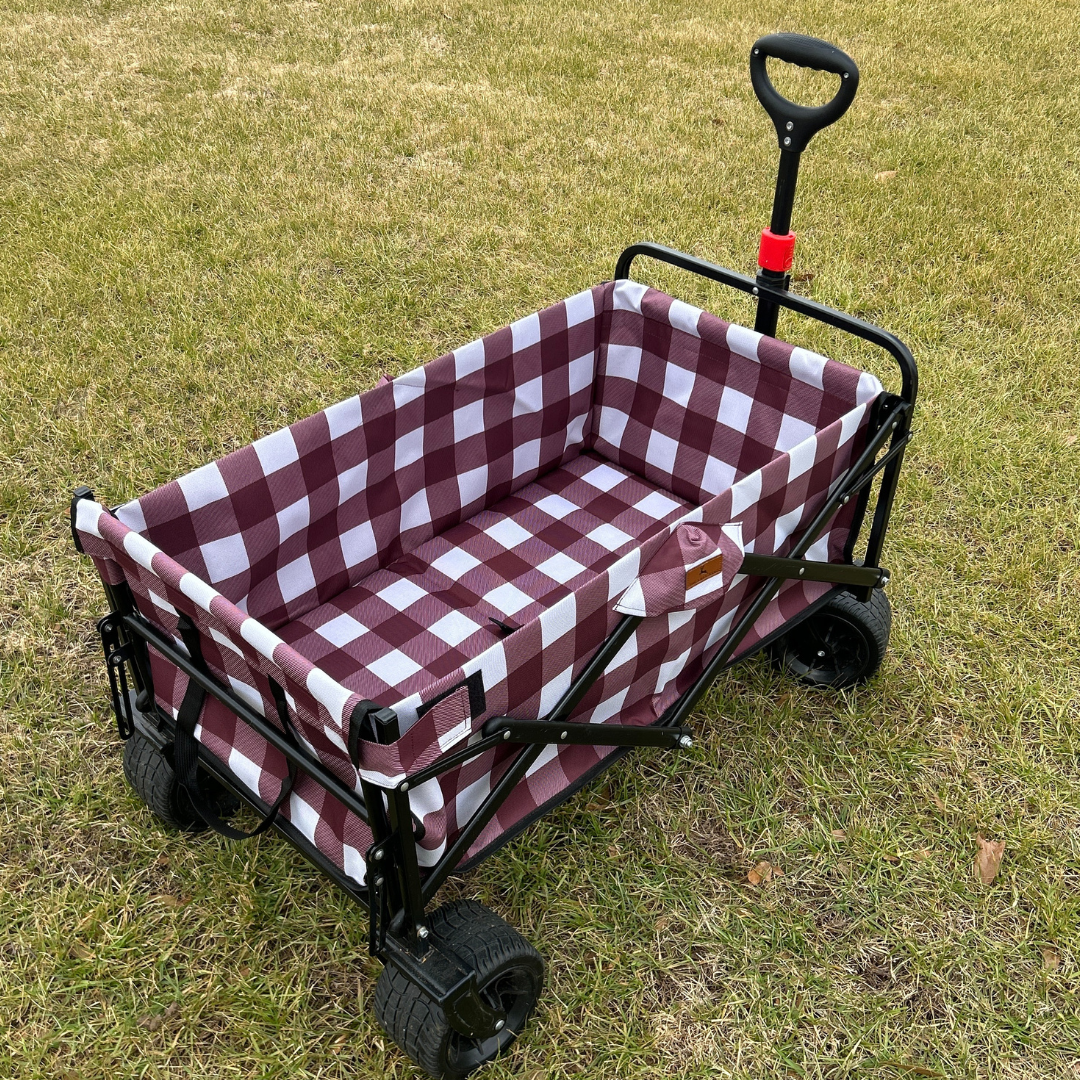 Maroon Buffalo Tailgate Wagon