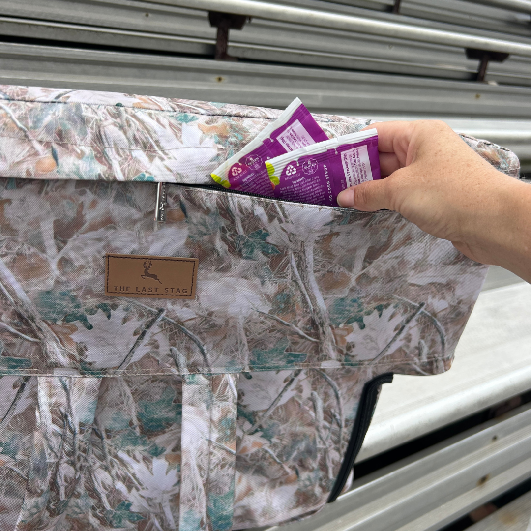 Brushwood Camo 23" Stadium Seat with Armrests