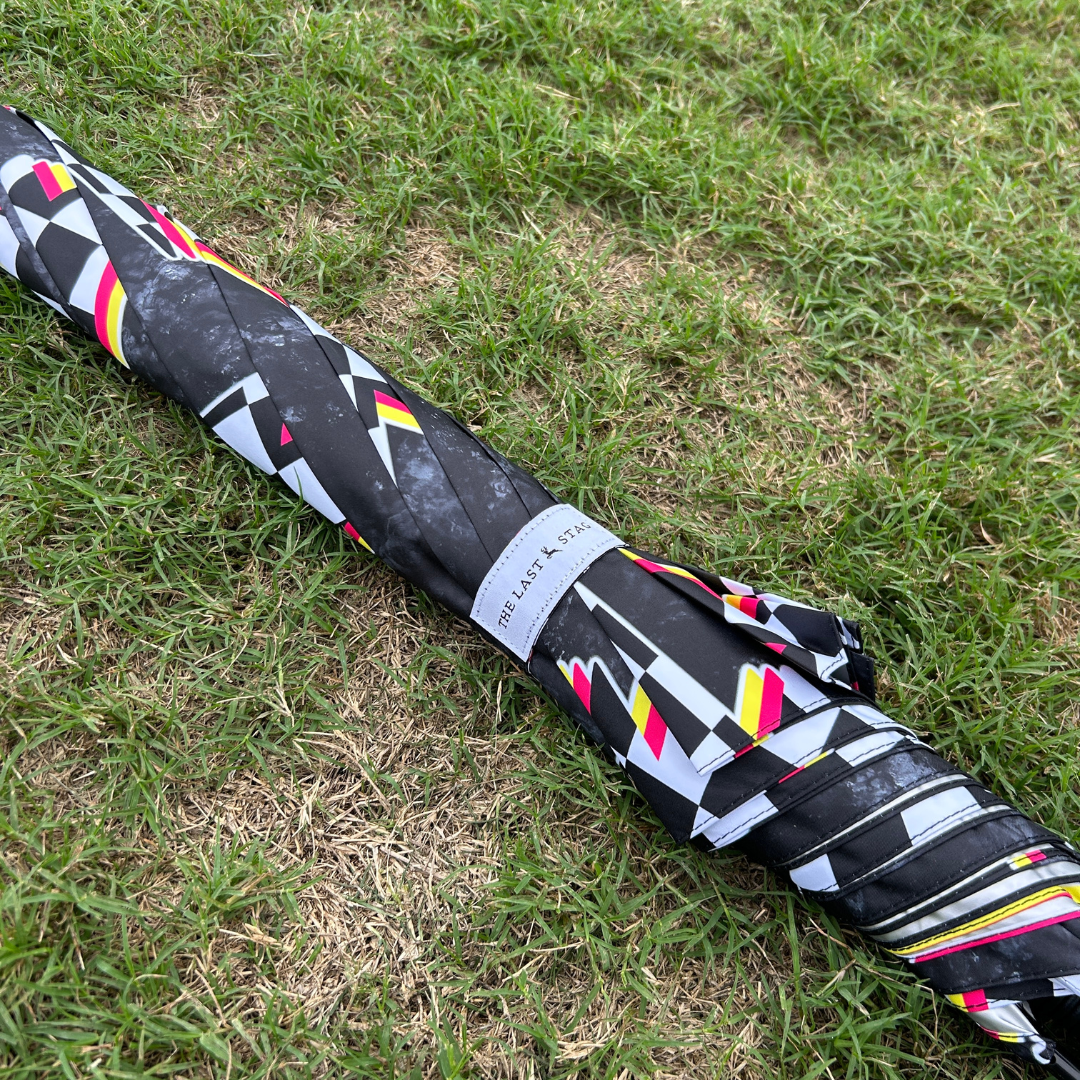 Racing Bolts - UPF 50+ Large Golf Umbrella