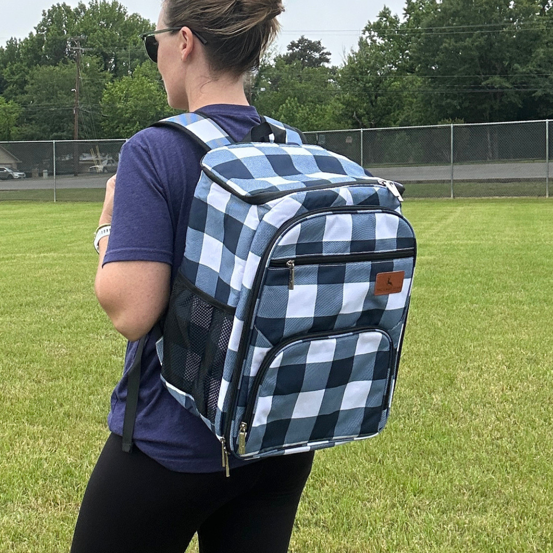 Navy Buffalo Backpack Cooler