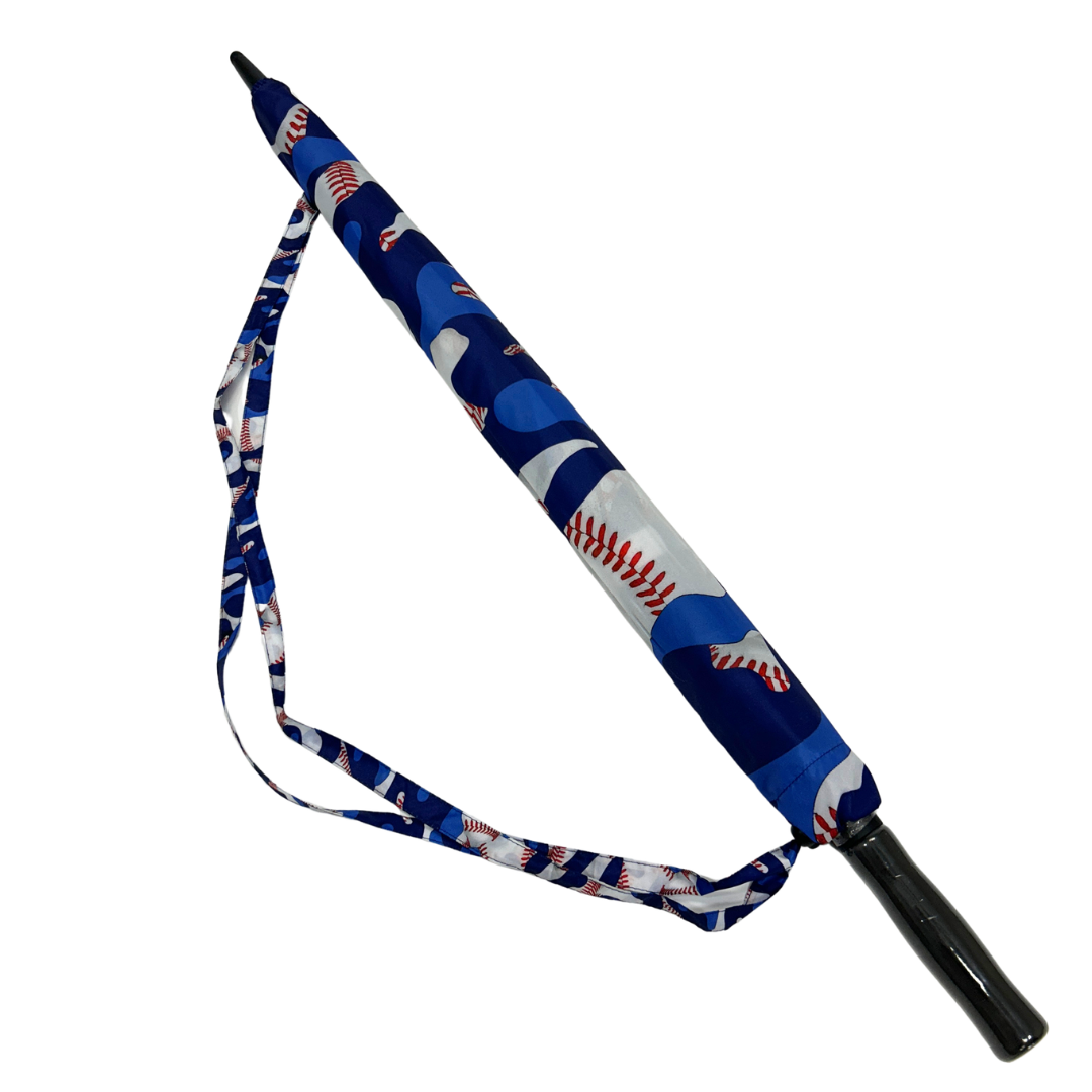 Blue Camo Baseball - Large Golf Umbrella