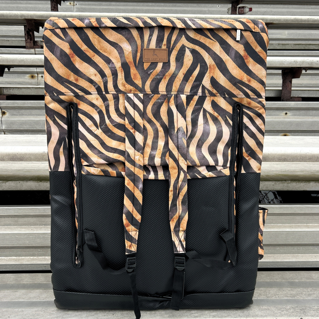 Tiger Stripes 23" Stadium Seat with Armrests