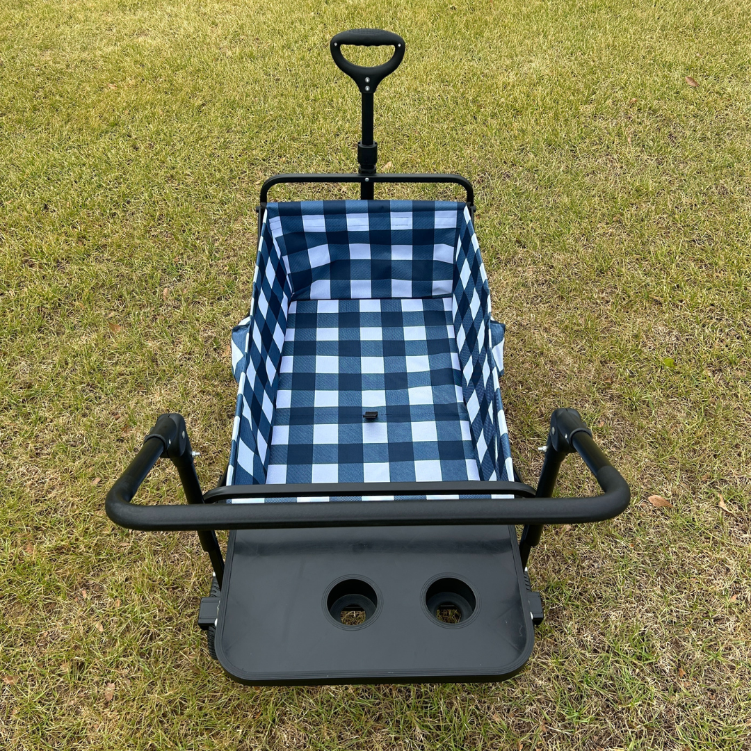 Navy Buffalo Stroller Wagon