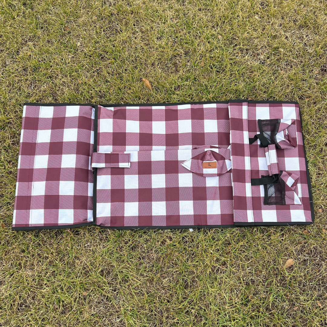 Maroon Buffalo Tailgate Wagon