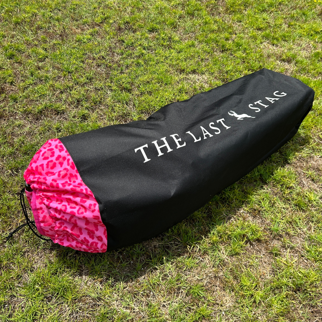 Pink Leopard - Heated Camping Chair