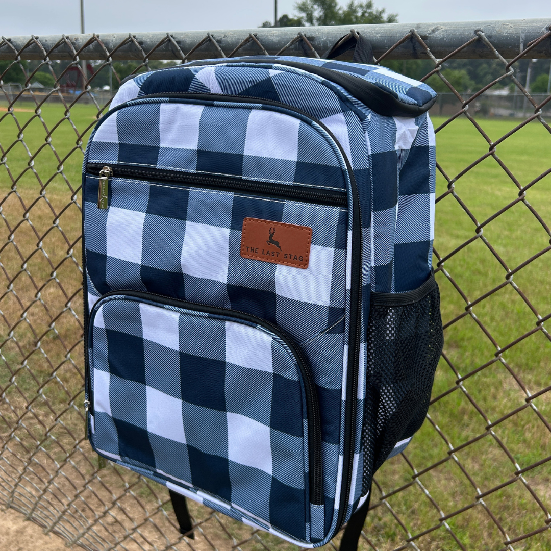 Navy Buffalo Backpack Cooler