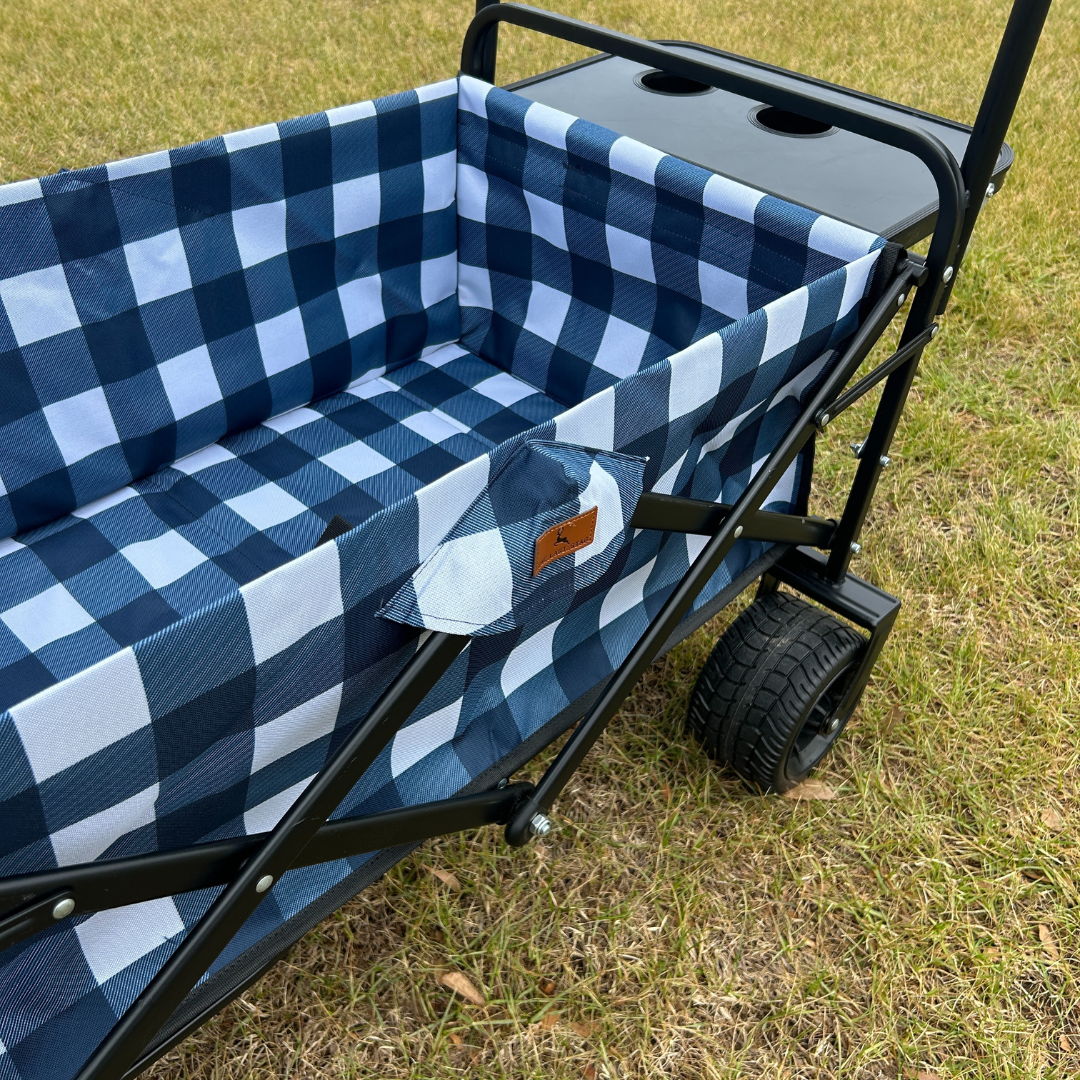 Navy Buffalo Stroller Wagon