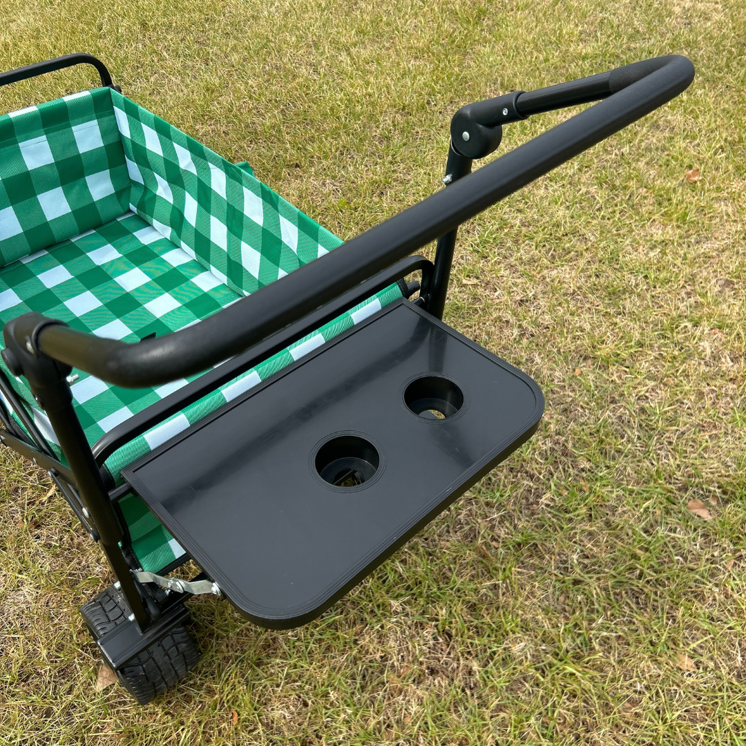 Green Buffalo Stroller Wagon