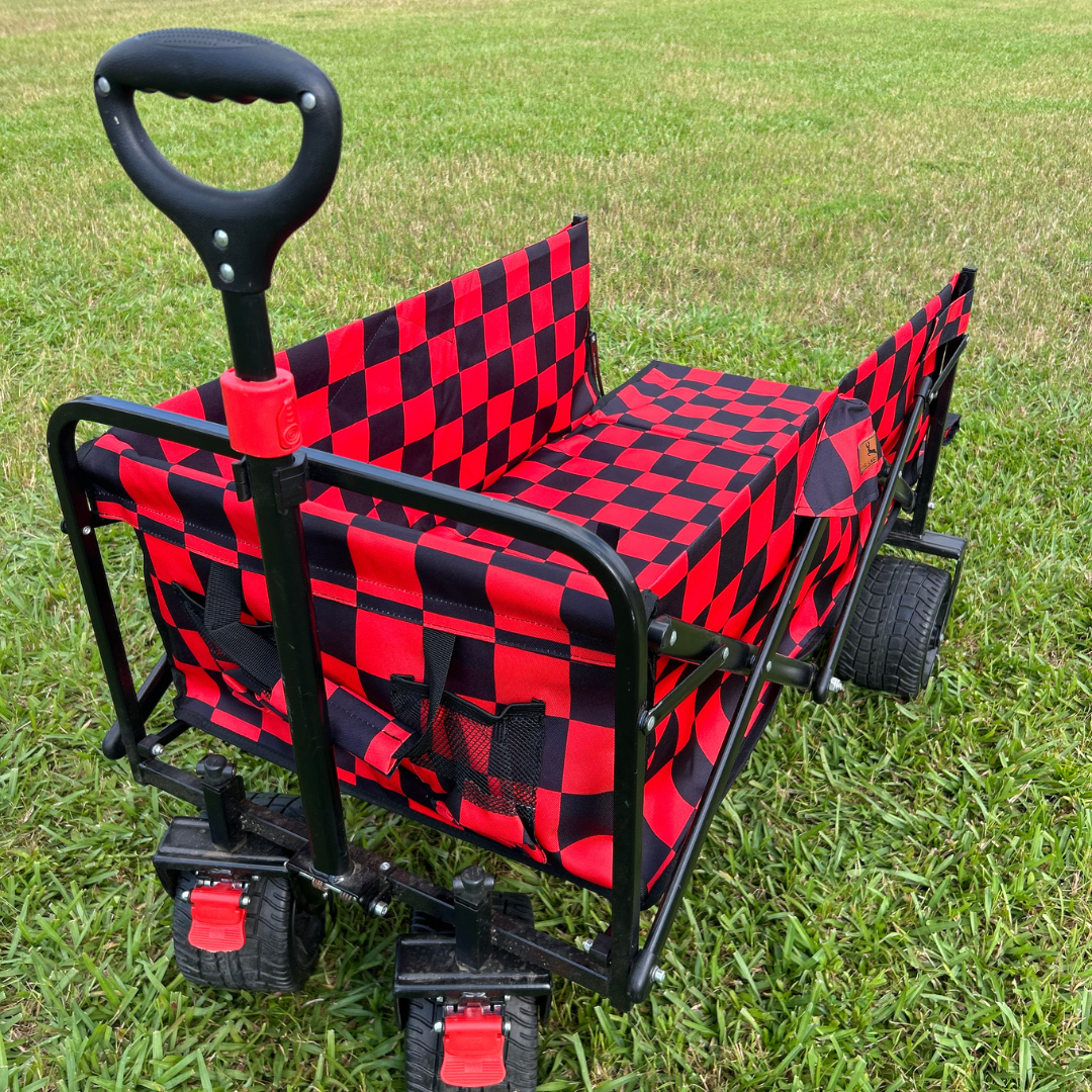 Red Checkerboard Tailgate Wagon