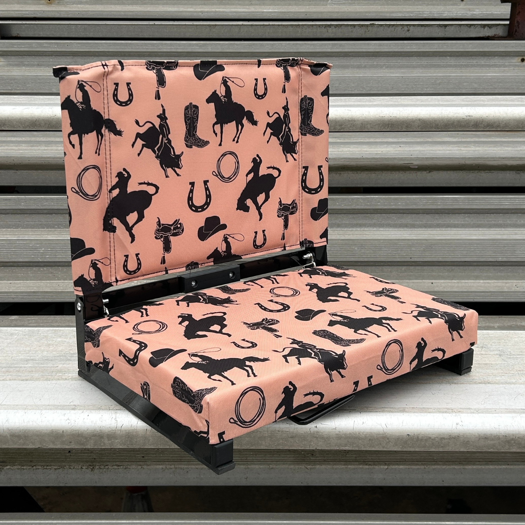 Ute Rodeo Seating Rodeo Cowboy Folding Stadium Seat – The Last Stag