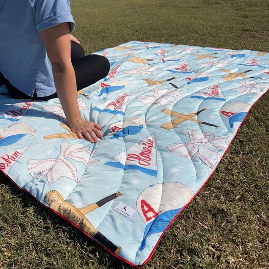 Home Run - Indoor/Outdoor Puffy Blanket