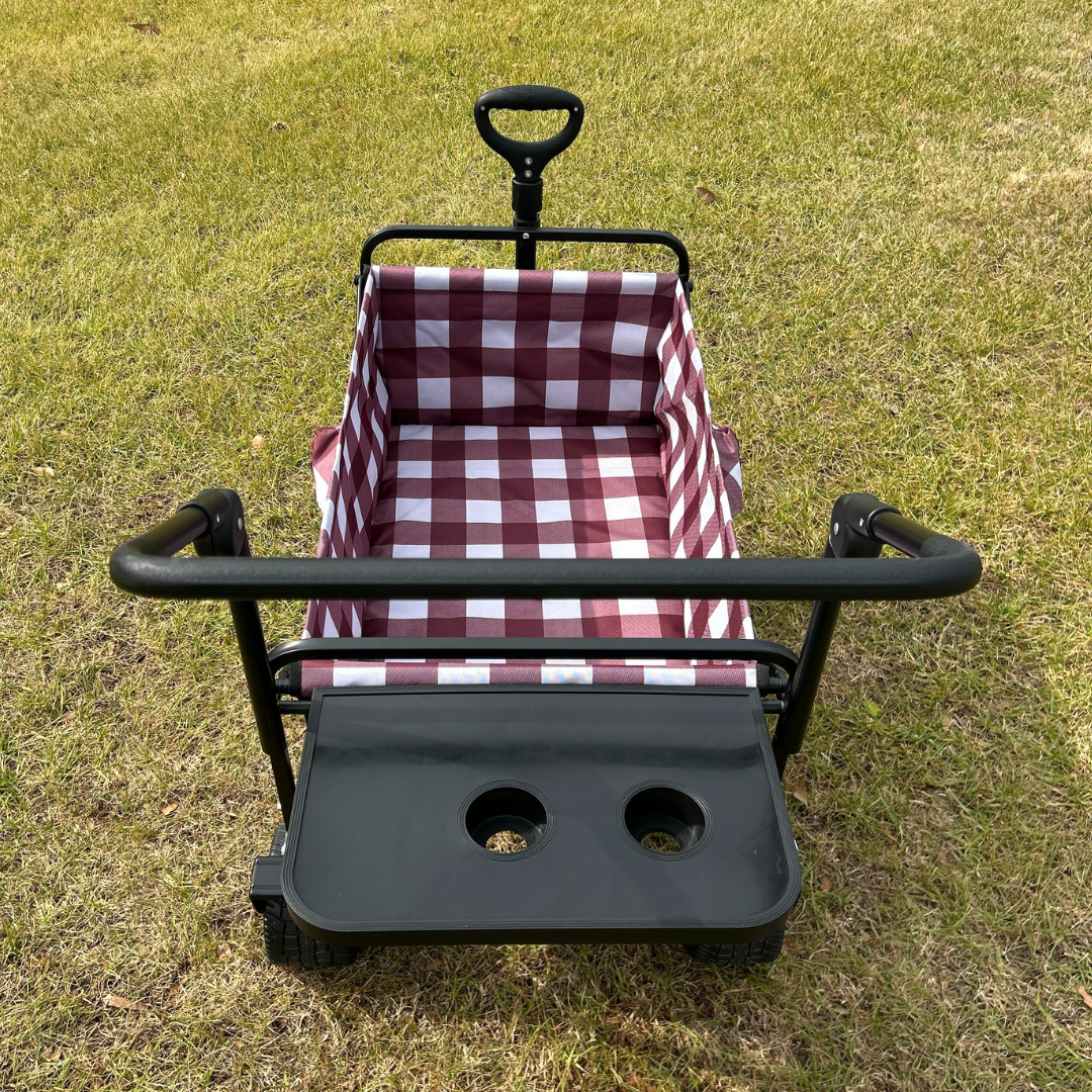 Maroon Buffalo Stroller Wagon