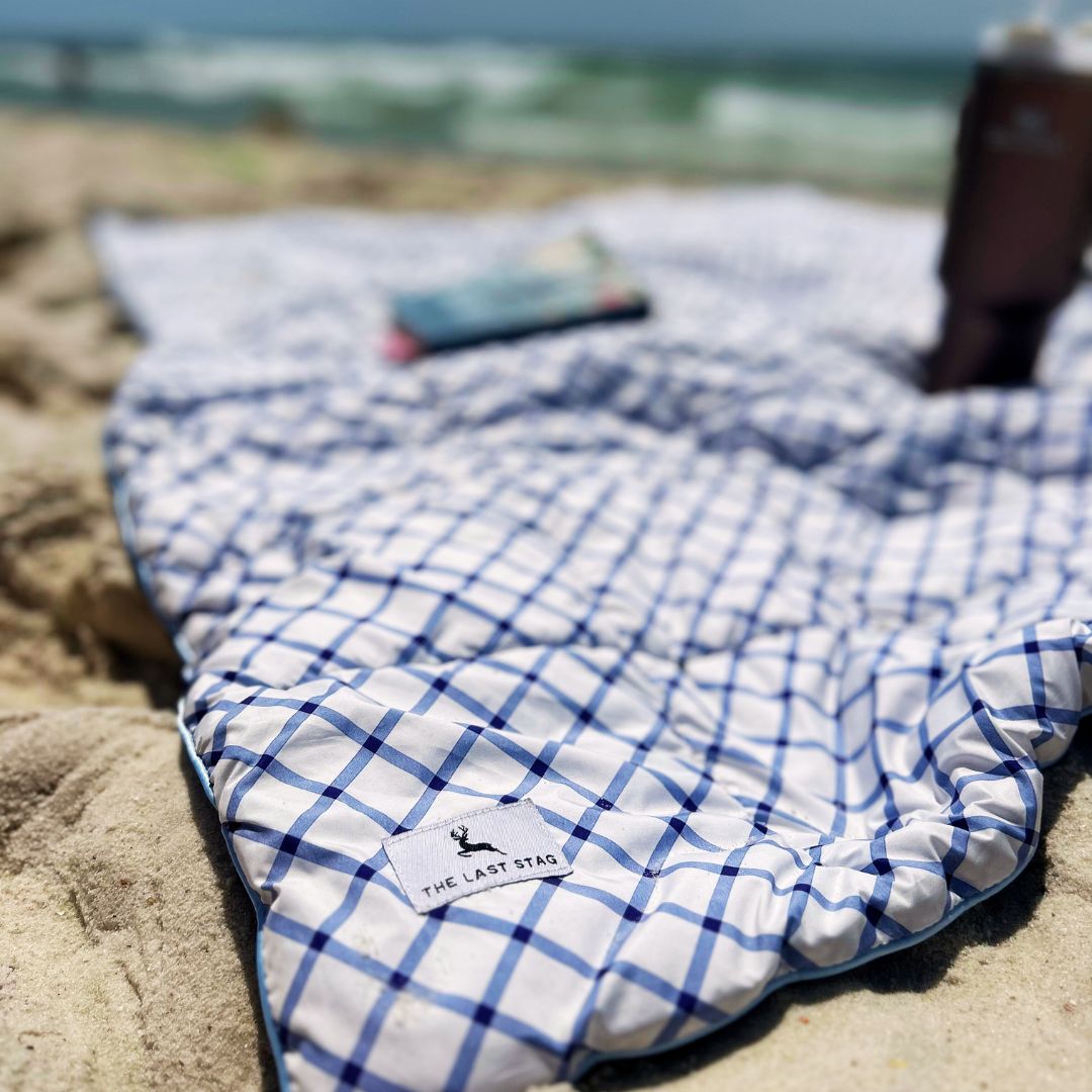 Blue Diamond - Indoor/Outdoor Puffy Blanket