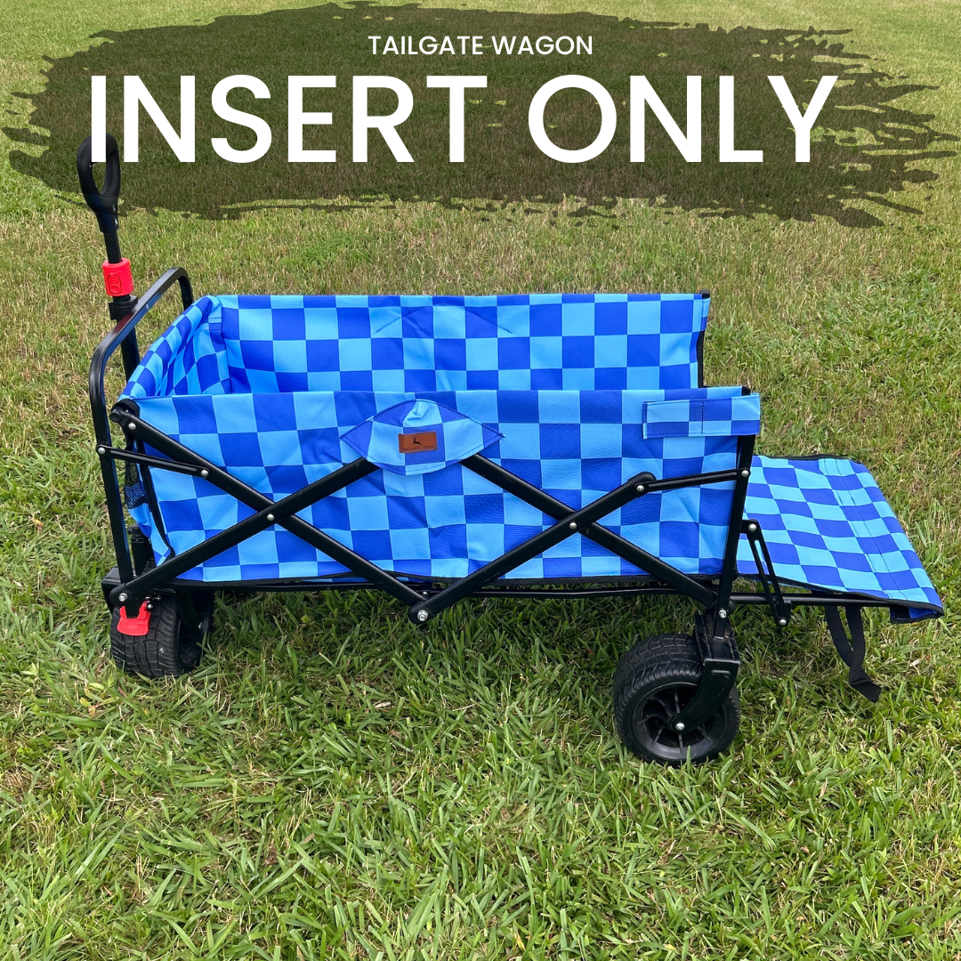 Blue Checkerboard - Tailgate Wagon [INSERT]