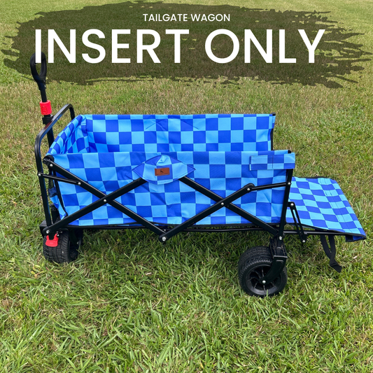 Blue Checkerboard - Tailgate Wagon [INSERT]
