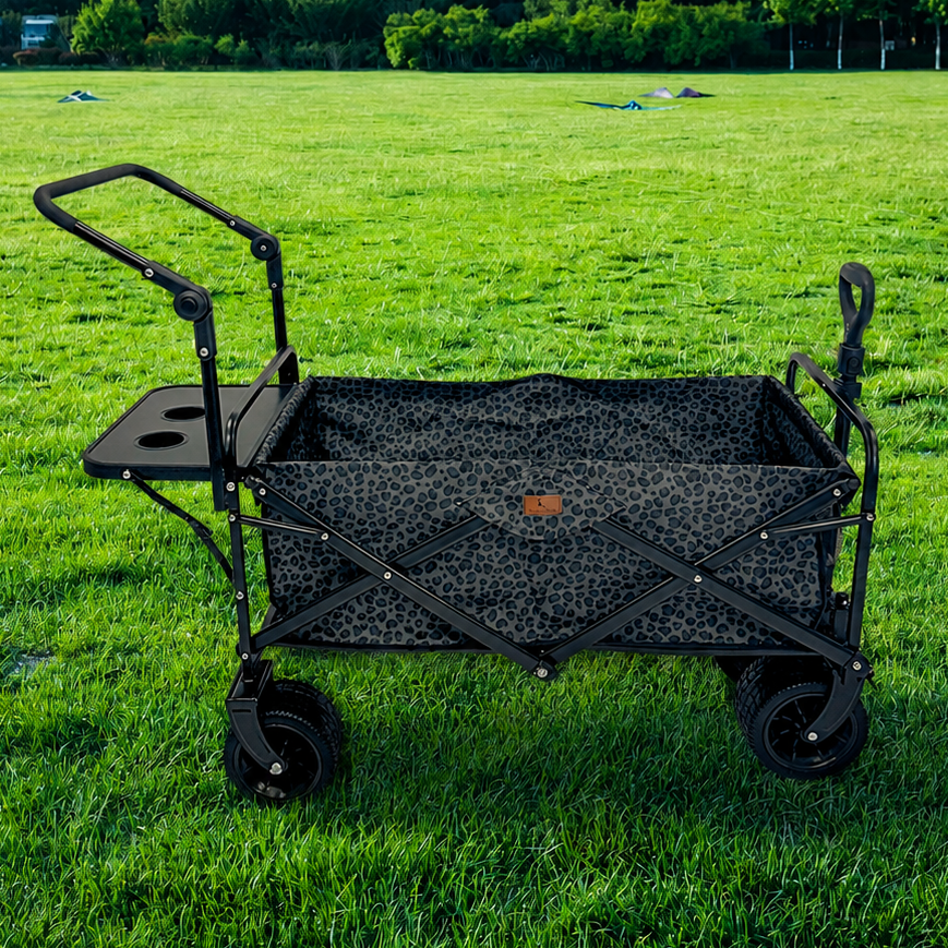 Black Leopard Stroller Wagon