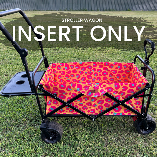 Neon Leopard Print - Stroller Wagon [INSERT]