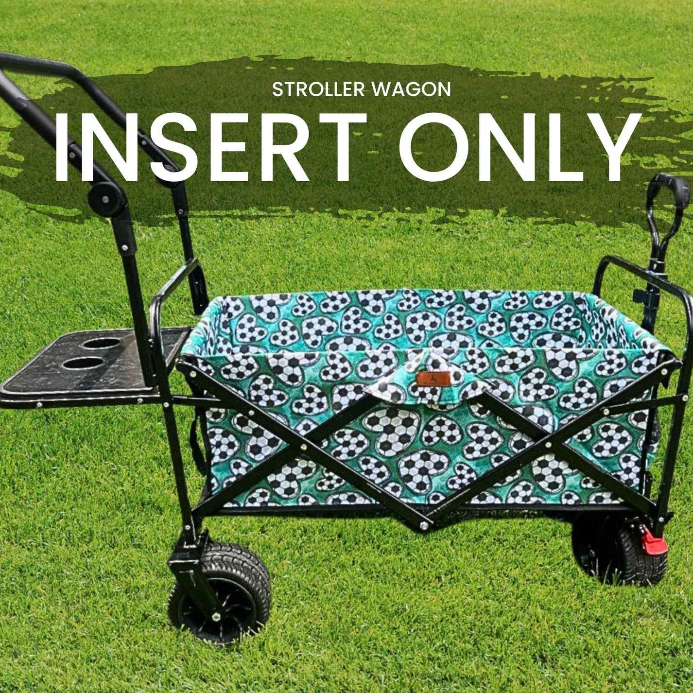 Soccer Hearts Stroller Wagon [INSERT] The Last Stag