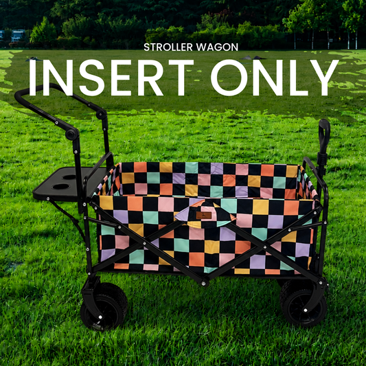 Retro Checkerboard - Stroller Wagon [INSERT]