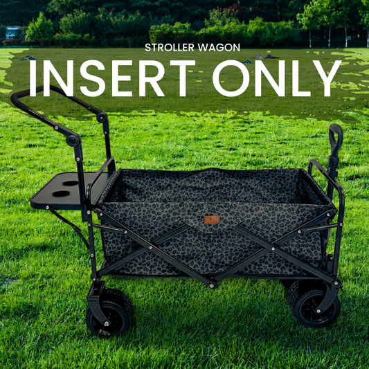 Black Leopard - Stroller Wagon [INSERT]