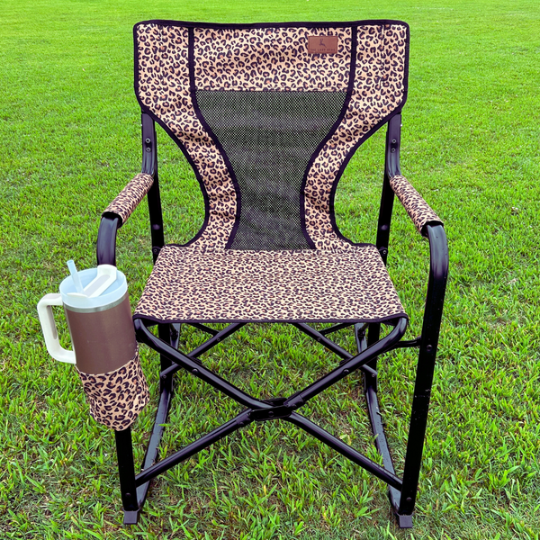 Leopard print garden chair deals