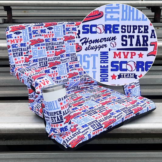 MVP 23" Stadium Seat with Armrests