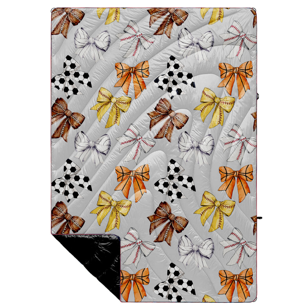 Miss Athlete - Indoor/Outdoor Puffy Blanket