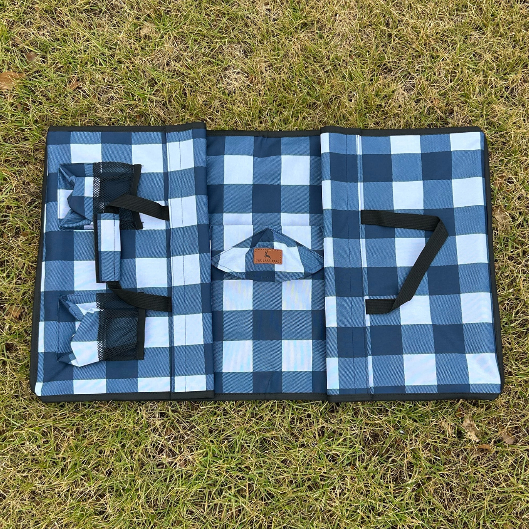 Navy Buffalo Stroller Wagon