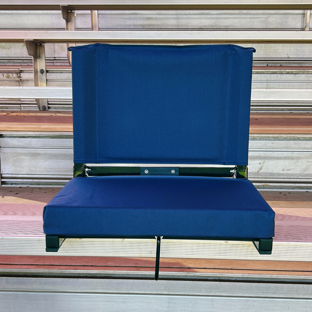 Navy Folding Stadium Seat