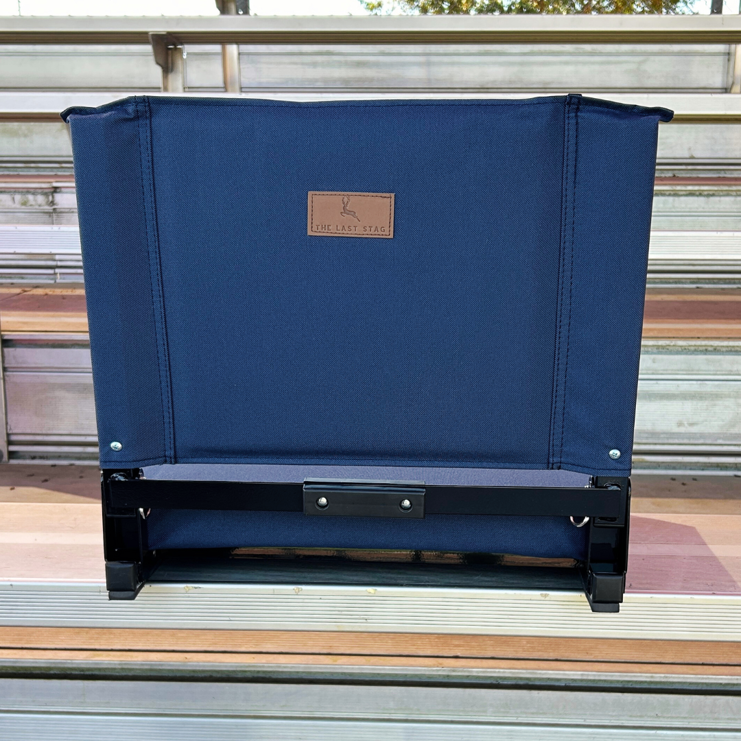 Navy Folding Stadium Seat