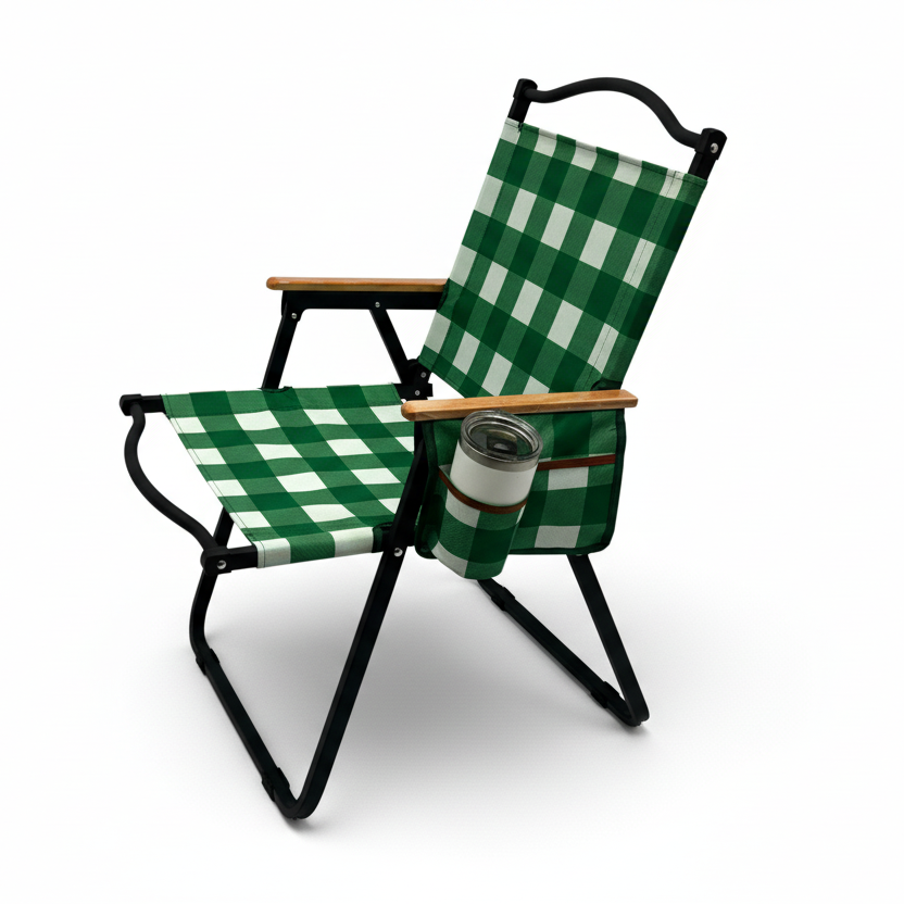Green Buffalo Folding Lawn Chair