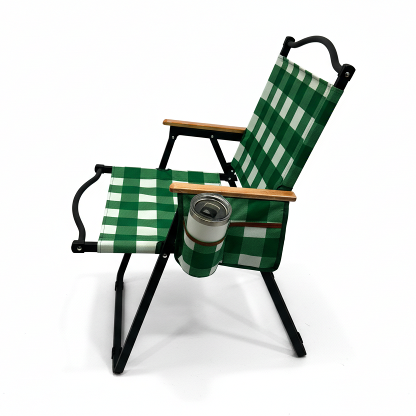 Green Buffalo Folding Lawn Chair