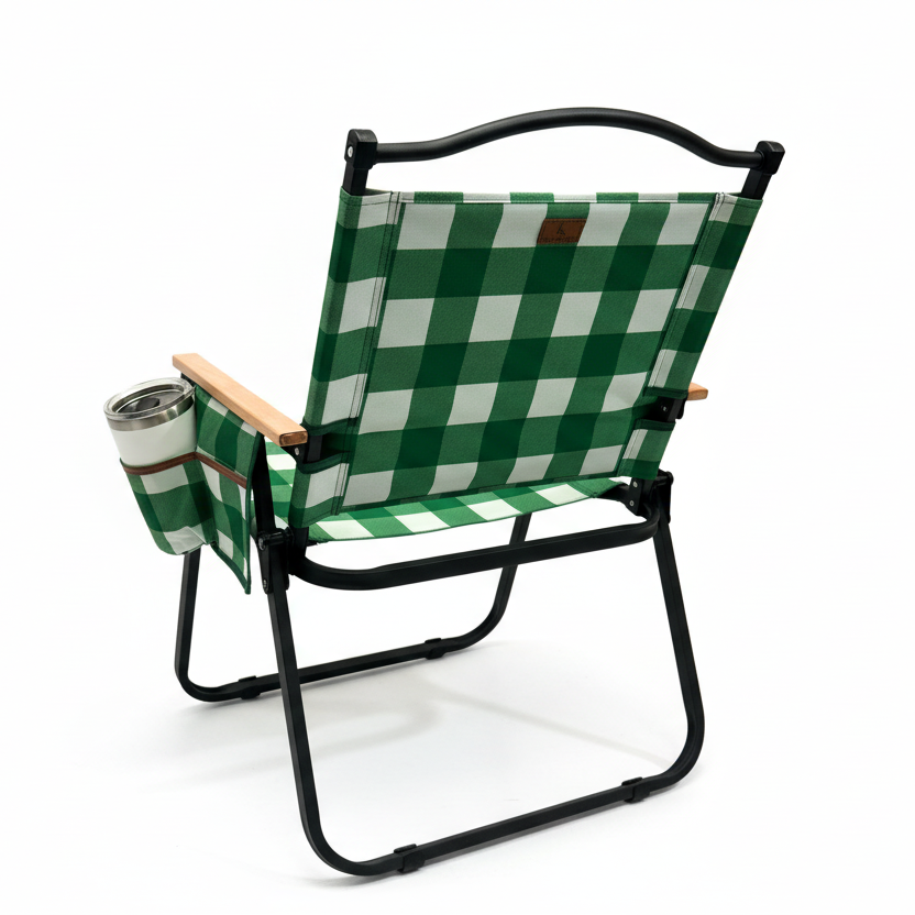 Green Buffalo Folding Lawn Chair