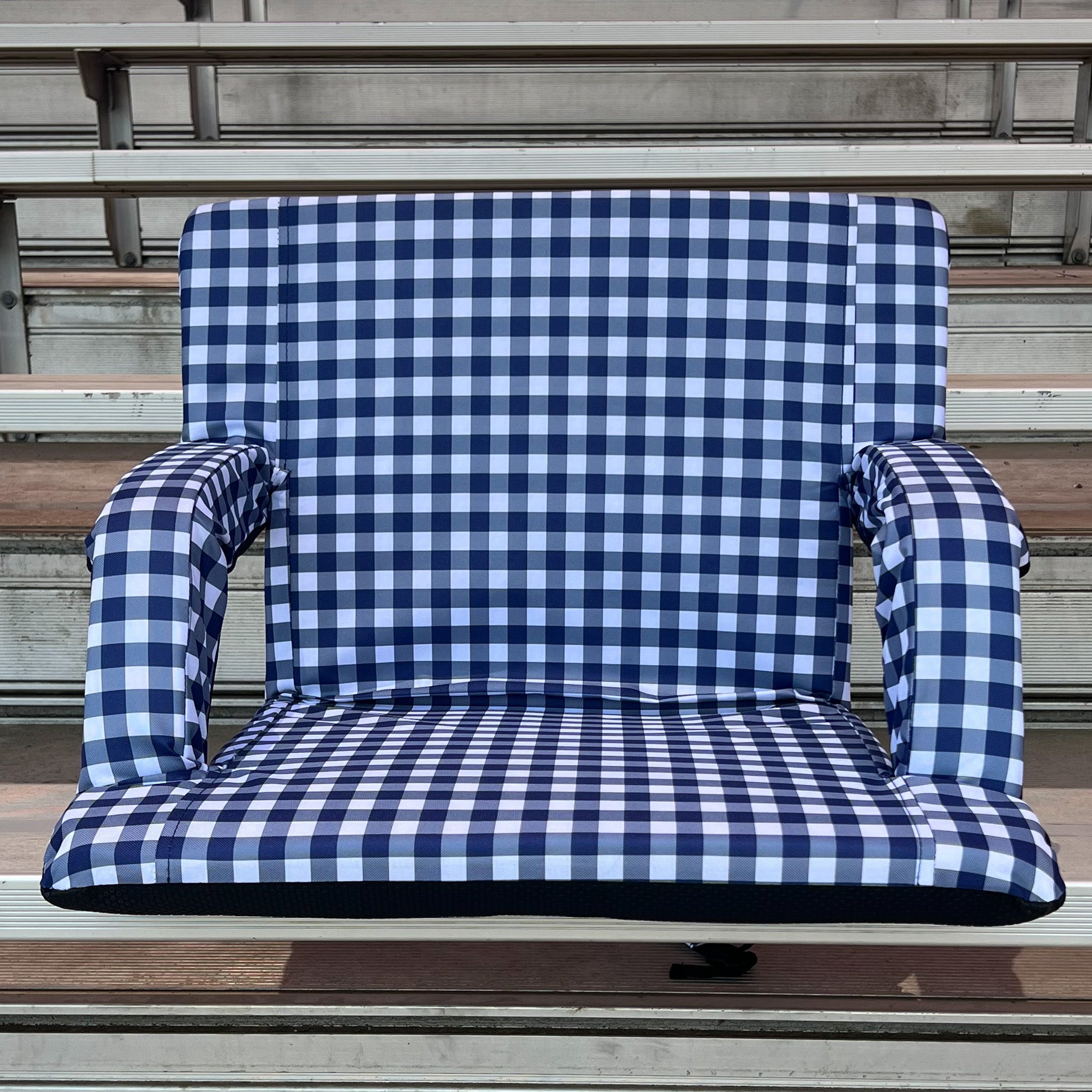 Navy White Check 23