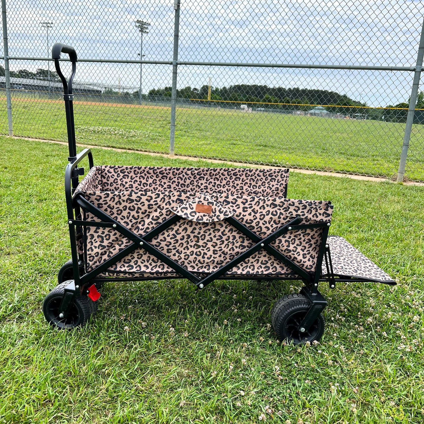 Leopard Print Tailgate Wagon