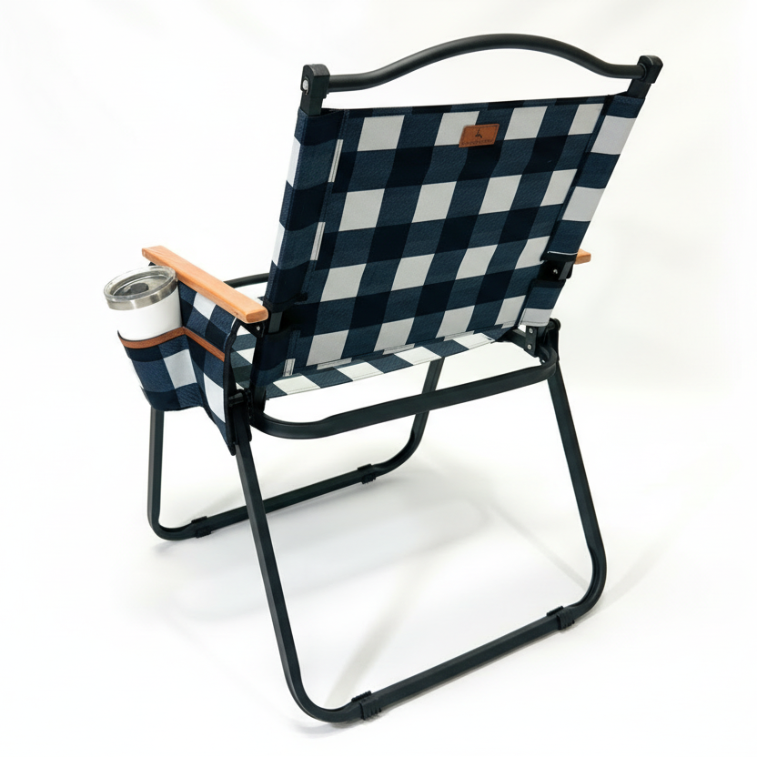 Black Buffalo Folding Lawn Chair
