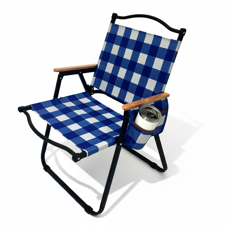 Blue Buffalo Folding Lawn Chair