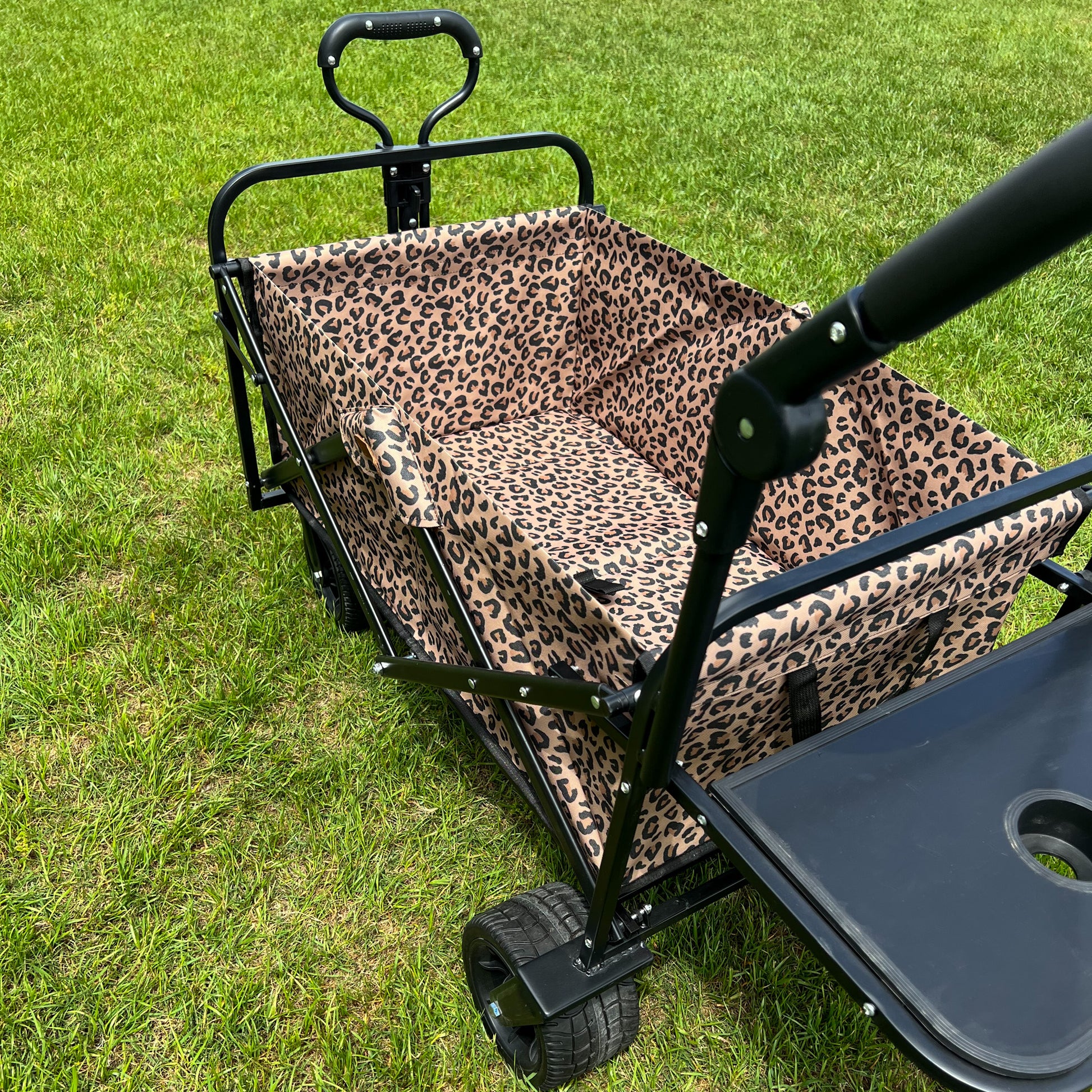 cheetah print car seat and stroller set Leopard Print Stroller Wagon
