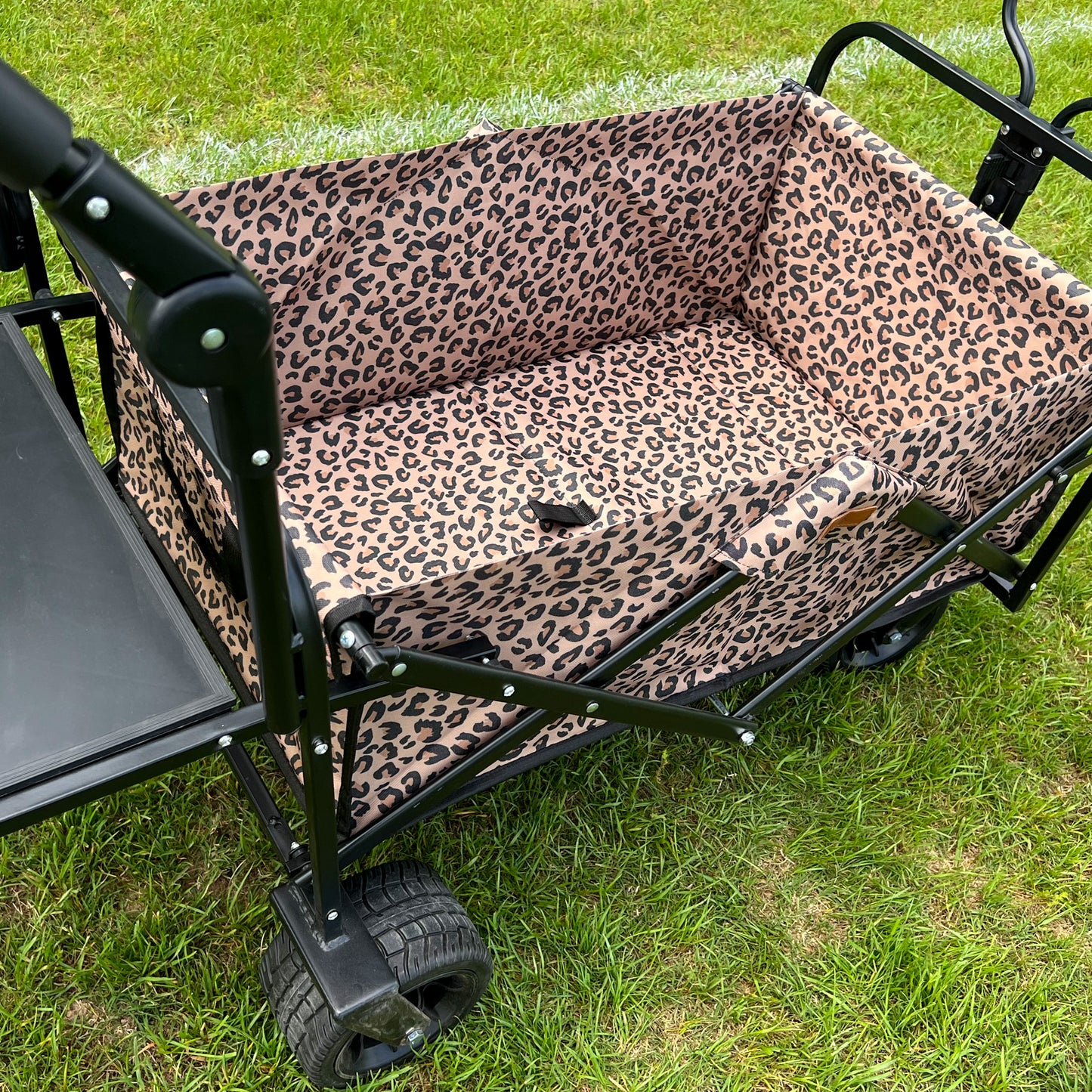 Leopard Print Stroller Wagon