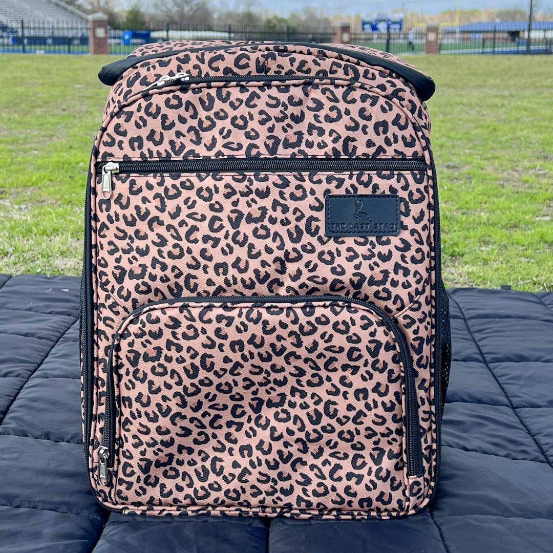 Leopard Print Backpack Cooler | The Last Stag