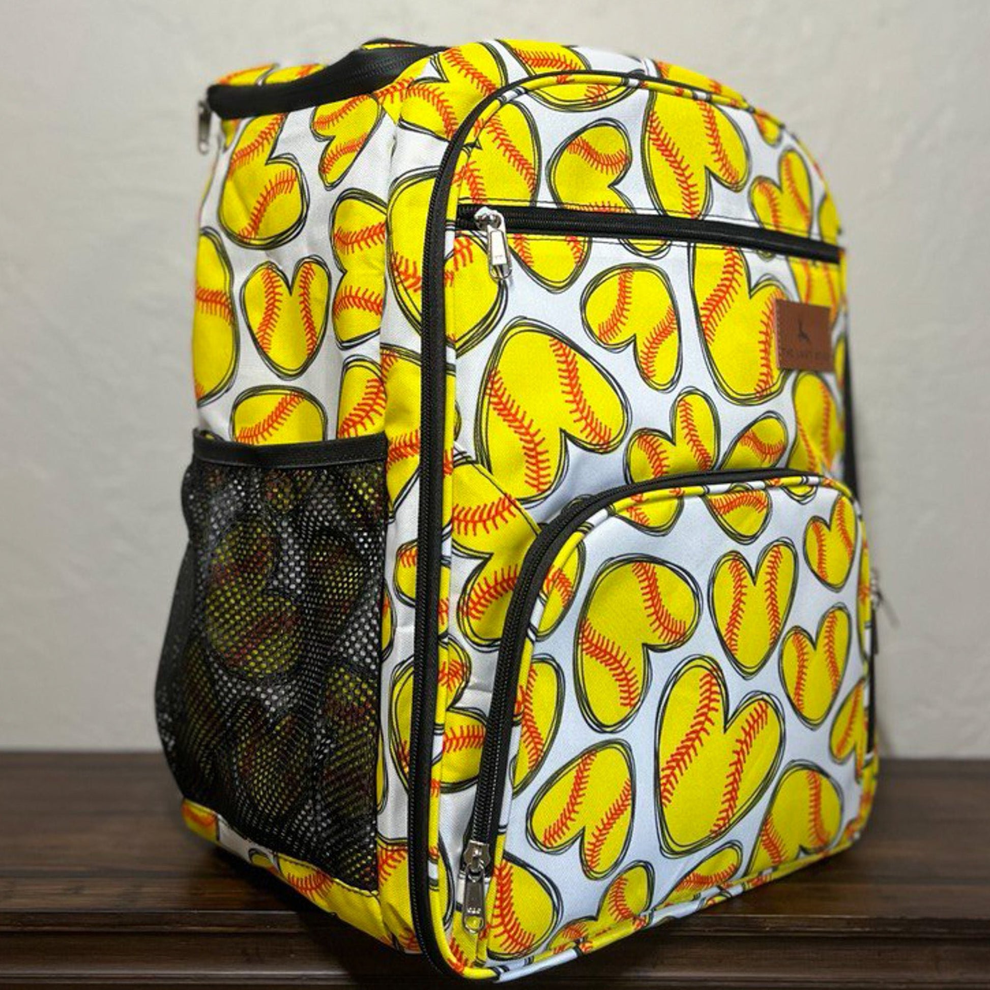 Softball Hearts Backpack Cooler - The Last Stag